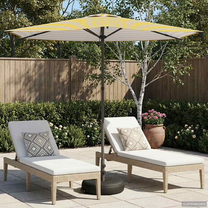 vidaXL Garden Parasol 270 x 270 cm Polyester Rectangular 1