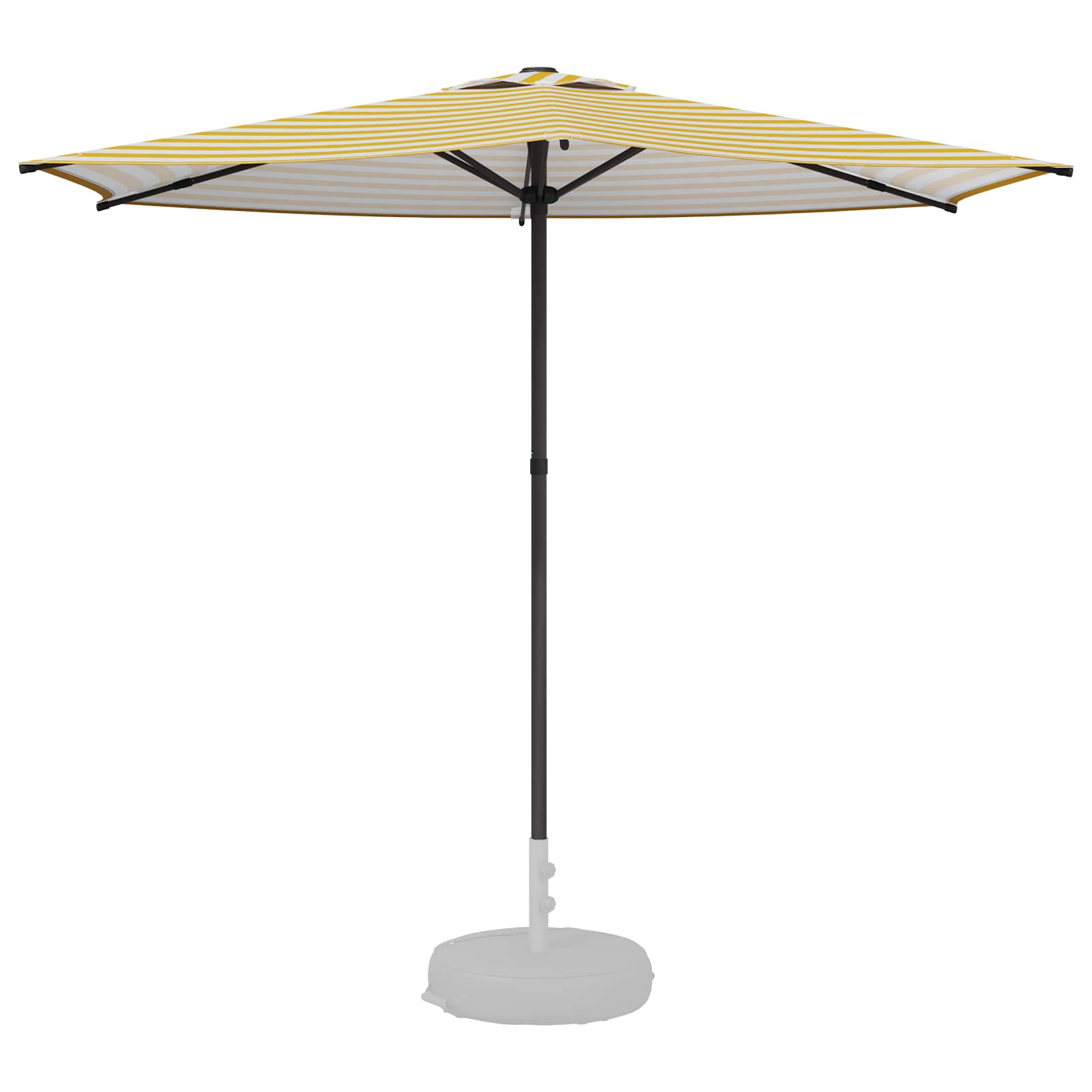 vidaXL Garden Parasol 270 x 270 cm Polyester Rectangular 3