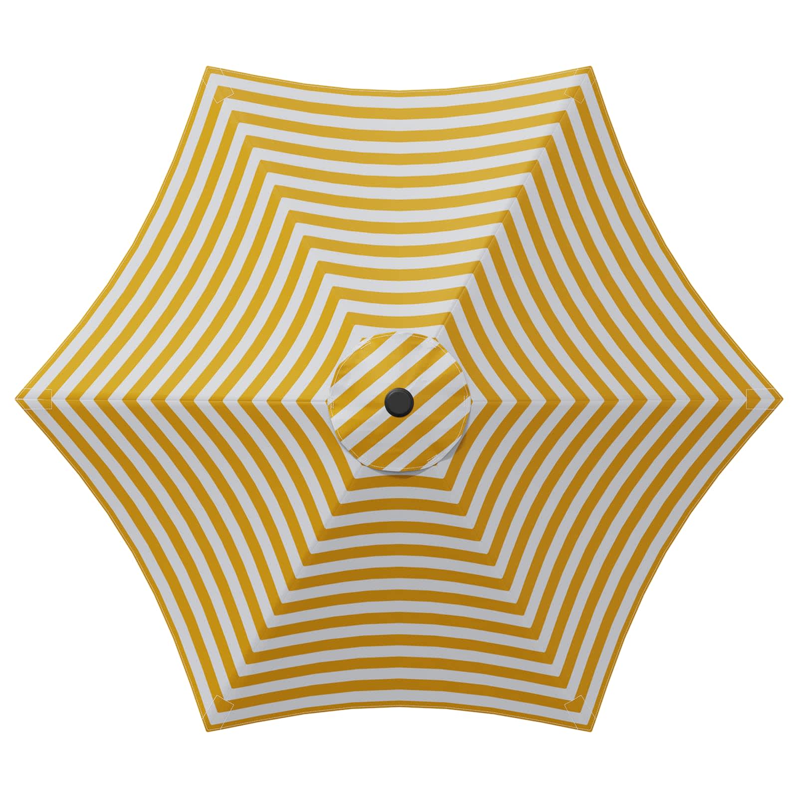 vidaXL Garden Parasol 270 x 270 cm Polyester Rectangular 5