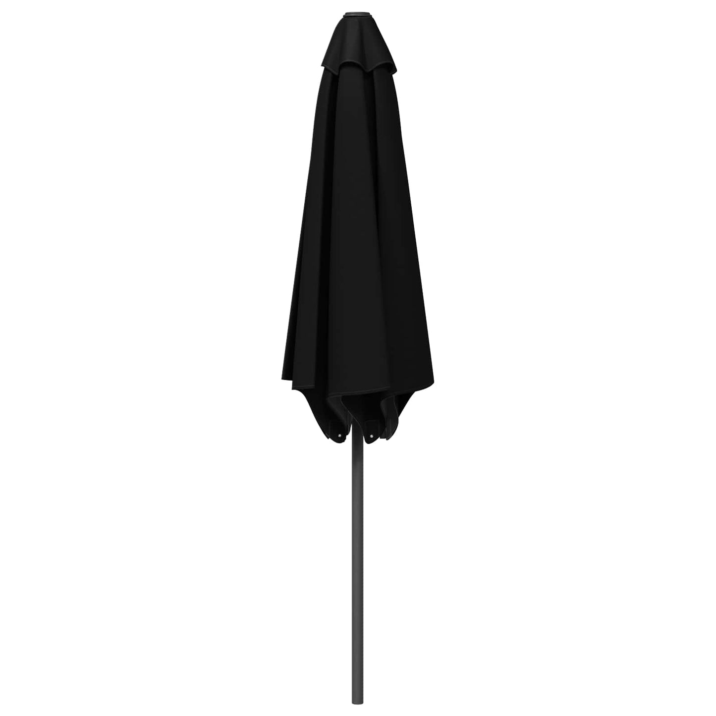 vidaXL Garden Parasol 300 x 300 cm Polyester Rectangular Black 3