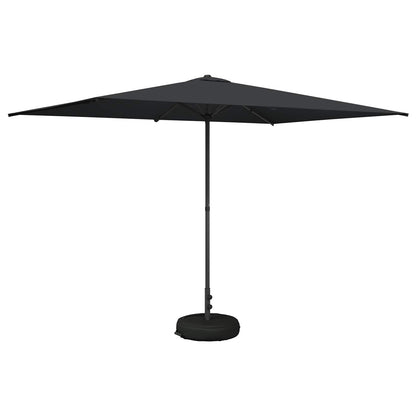 vidaXL Garden Parasol with Base 200 x 300 cm Polyester Rectangular 2