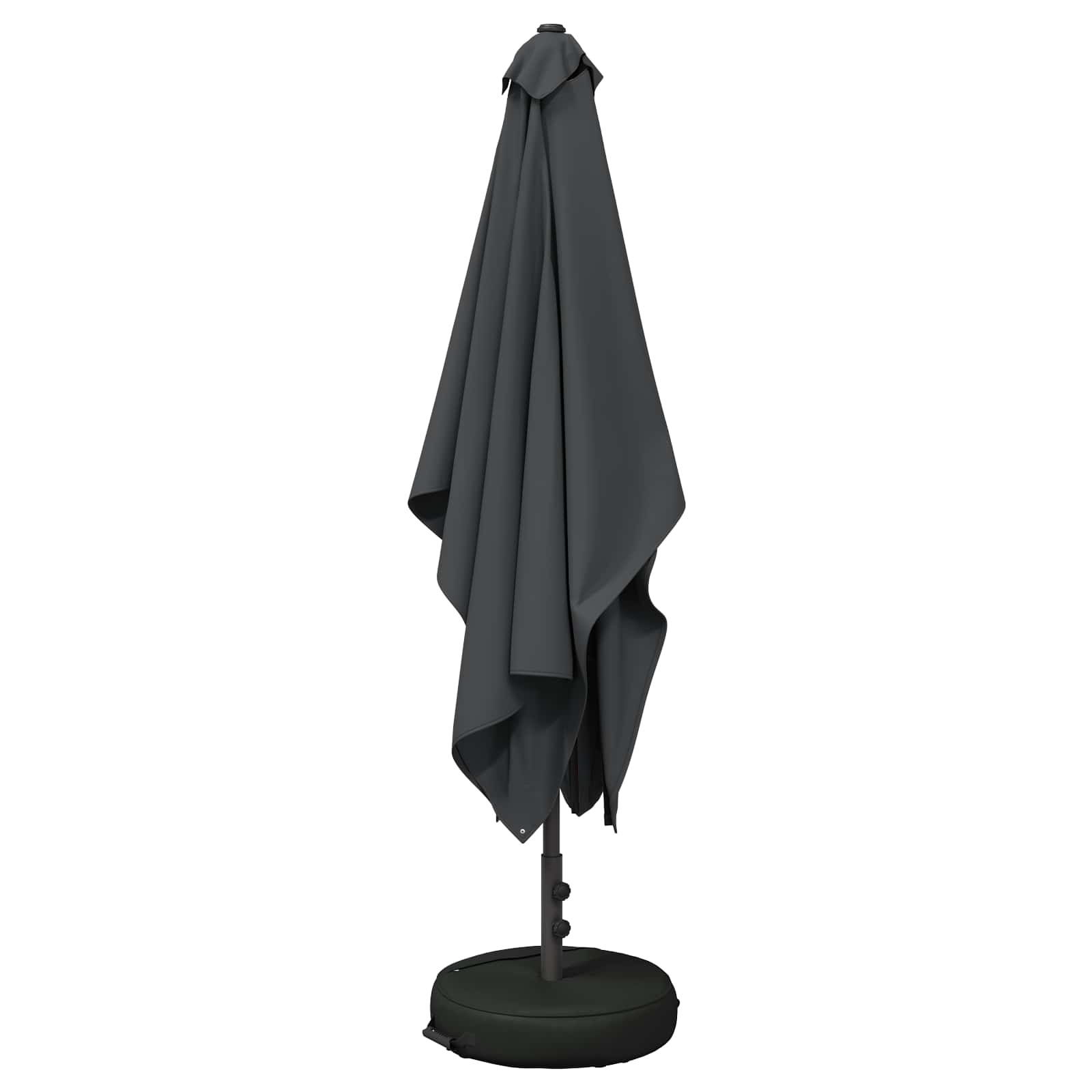vidaXL Garden Parasol with Base 200 x 300 cm Polyester Rectangular 3