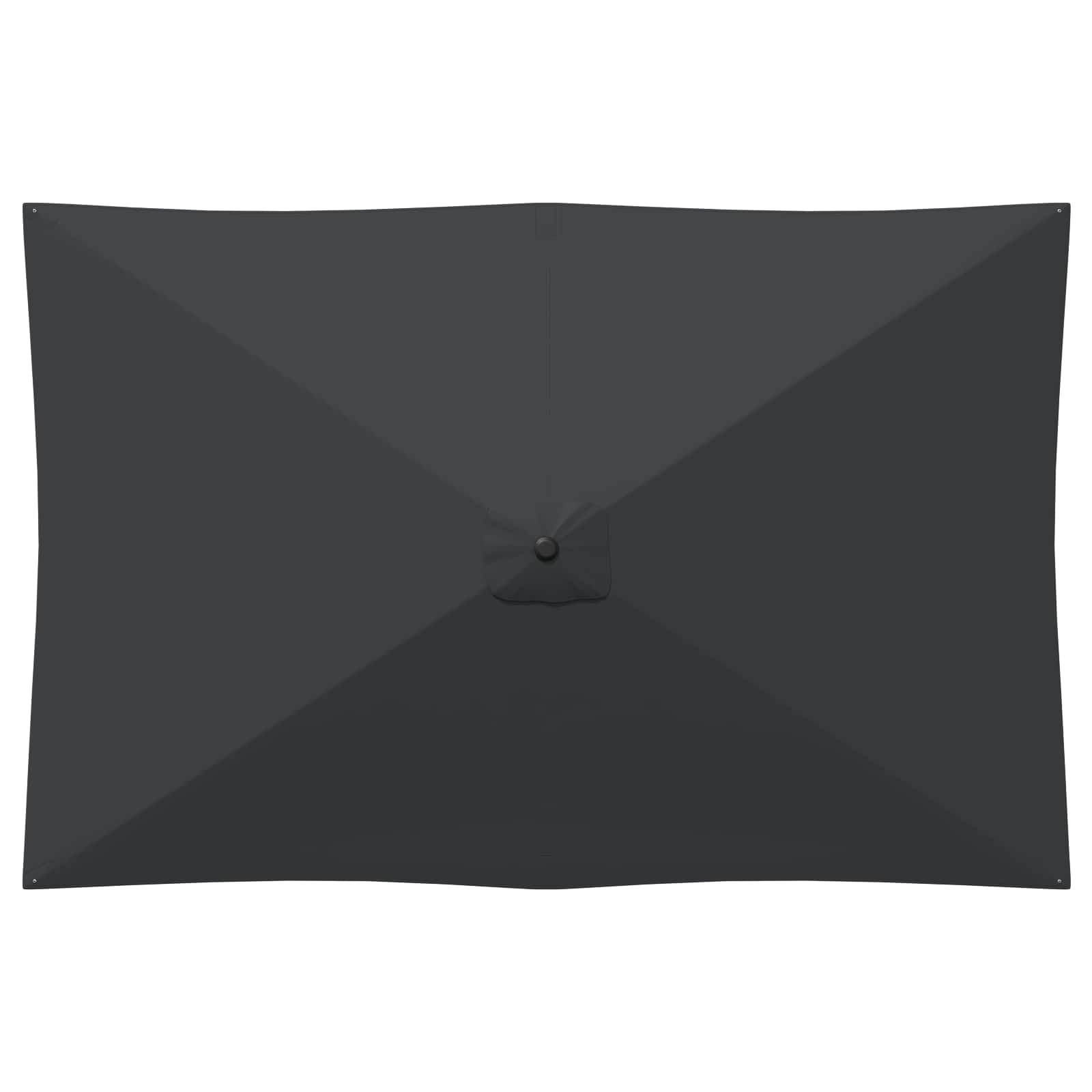 vidaXL Garden Parasol with Base 200 x 300 cm Polyester Rectangular 4