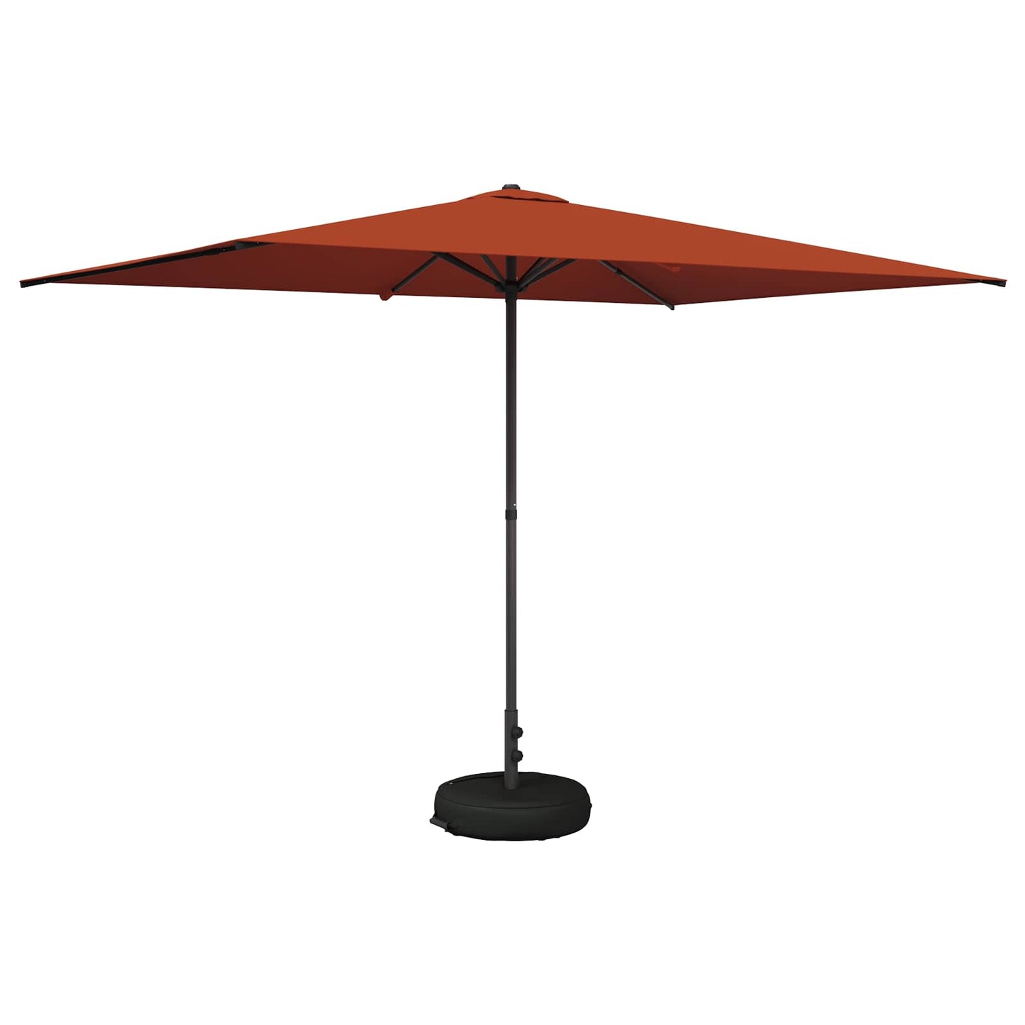 vidaXL Garden Parasol with Base 200 x 300 cm Polyester Rectangular 2