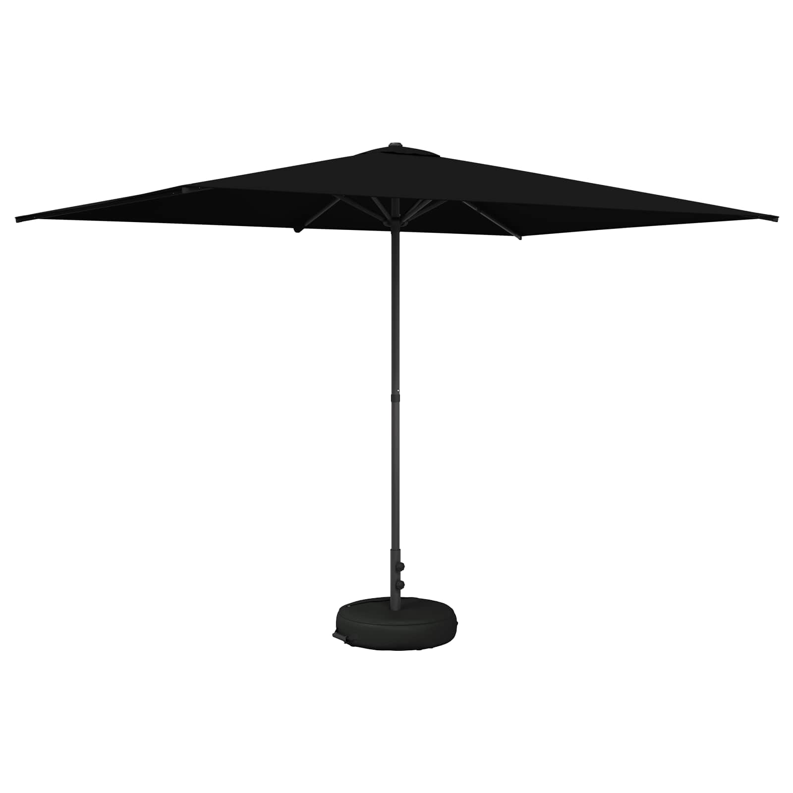 vidaXL Garden Parasol with Base 200 x 300 cm Polyester Rectangular 2
