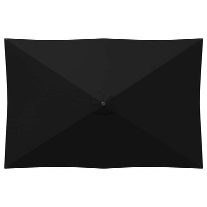 vidaXL Garden Parasol with Base 200 x 300 cm Polyester Rectangular 4
