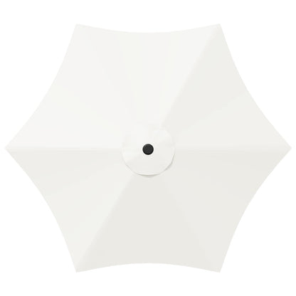 vidaXL Garden Parasol with Base 230 x 230 cm Polyester Rectangular 4