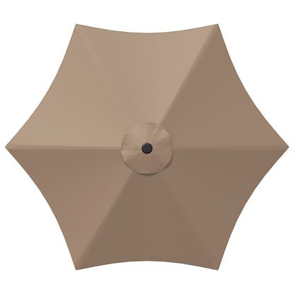 vidaXL Garden Parasol with Base 230 x 230 cm Polyester Rectangular 4