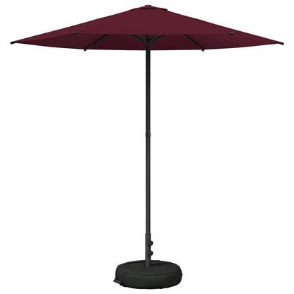 vidaXL Garden Parasol with Base 230 x 230 cm Polyester Rectangular 2