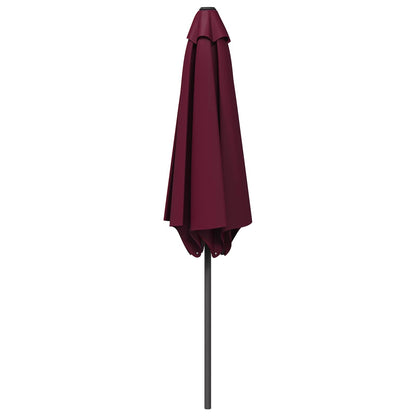 vidaXL Garden Parasol with Base 230 x 230 cm Polyester Rectangular 3
