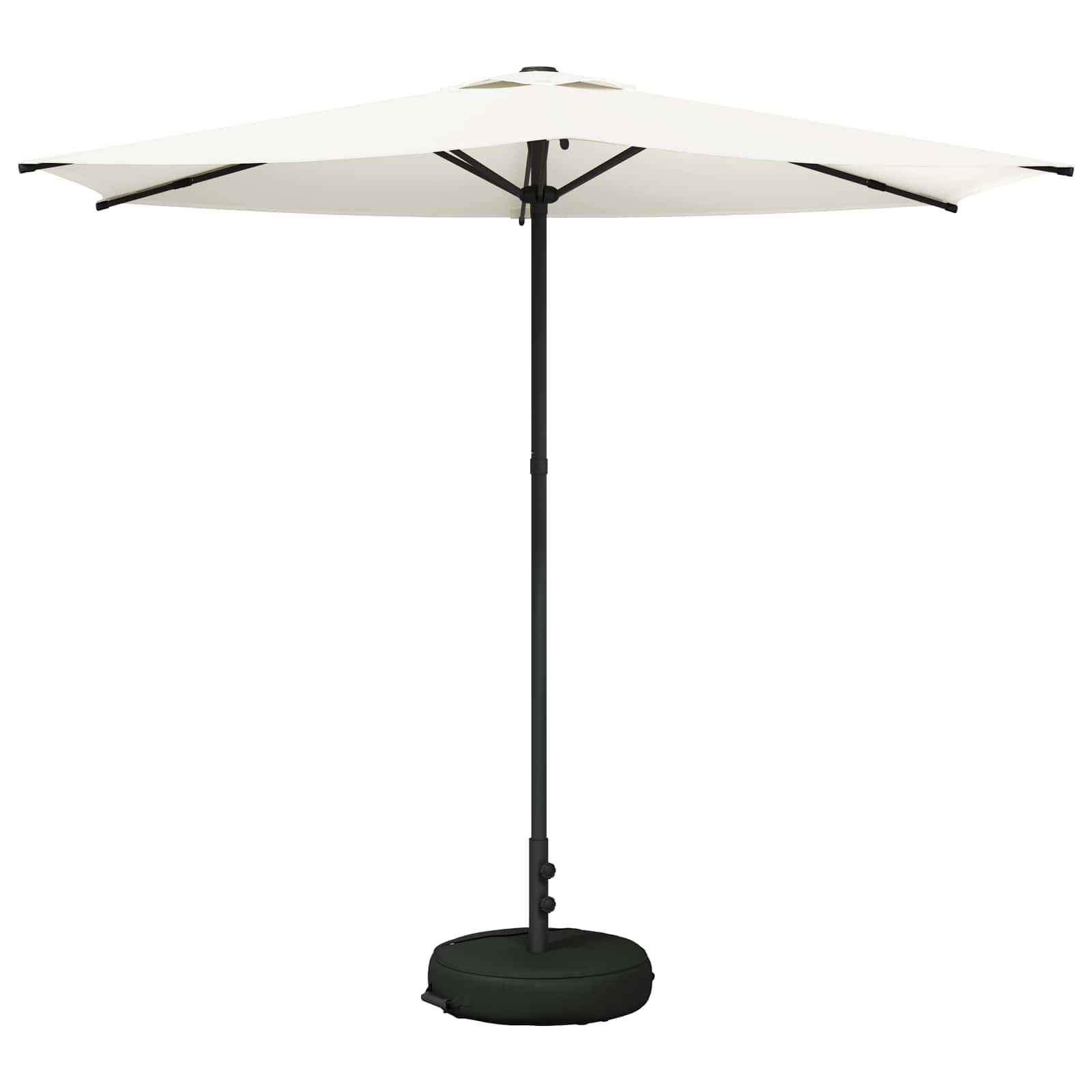 vidaXL Garden Parasol with Base 270 x 270 cm Polyester Rectangular 2