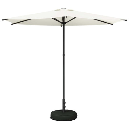 vidaXL Garden Parasol with Base 270 x 270 cm Polyester Rectangular 2
