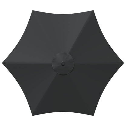 vidaXL Garden Parasol with Base 270 x 270 cm Polyester Rectangular 4