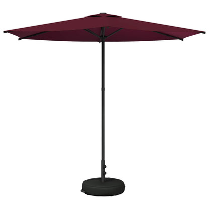 vidaXL Garden Parasol with Base 270 x 270 cm Polyester Rectangular 2