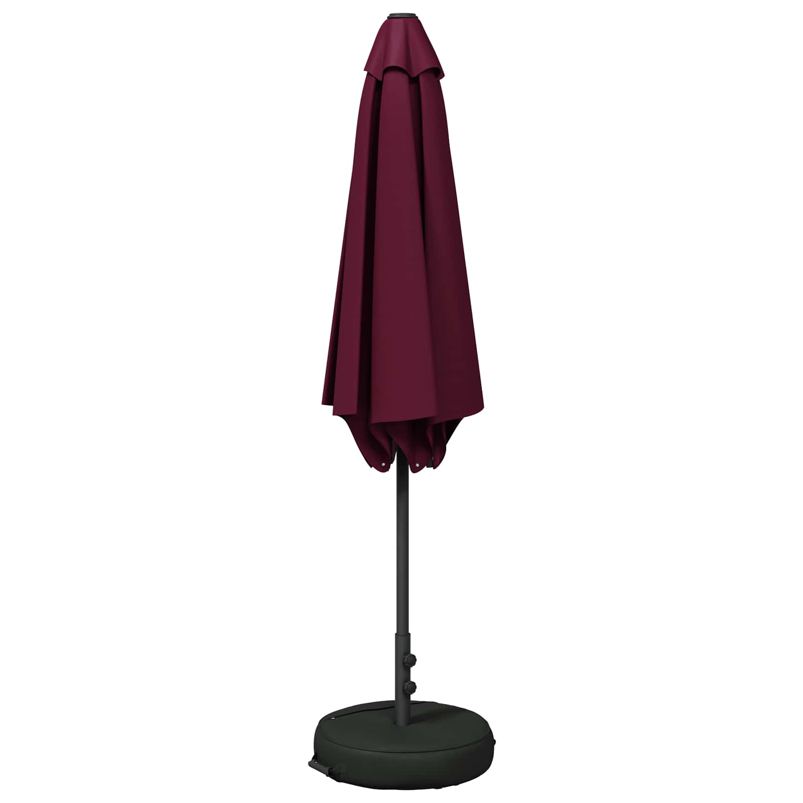 vidaXL Garden Parasol with Base 270 x 270 cm Polyester Rectangular 3