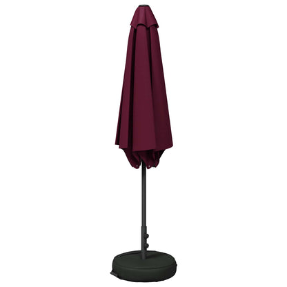 vidaXL Garden Parasol with Base 270 x 270 cm Polyester Rectangular 3