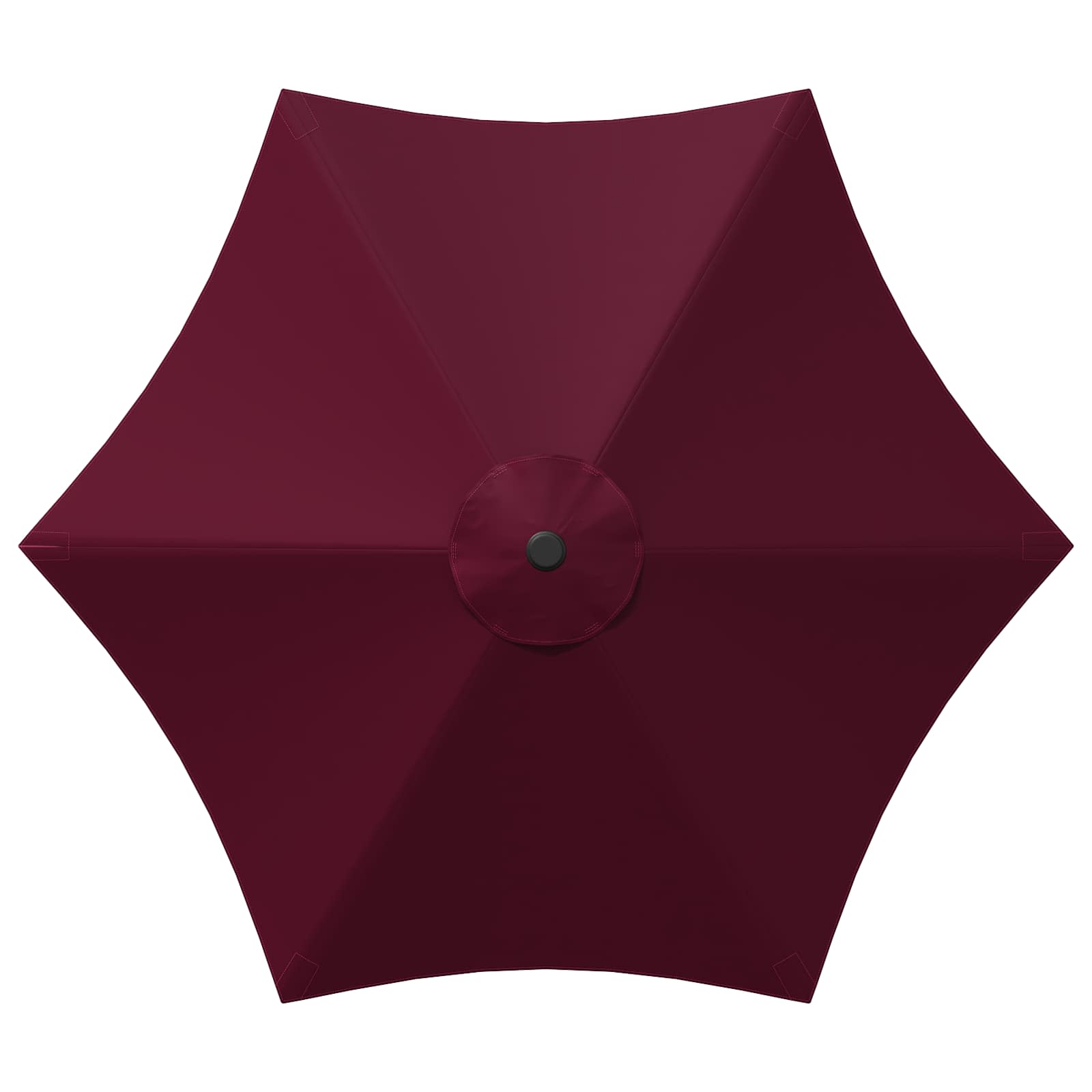 vidaXL Garden Parasol with Base 270 x 270 cm Polyester Rectangular 4