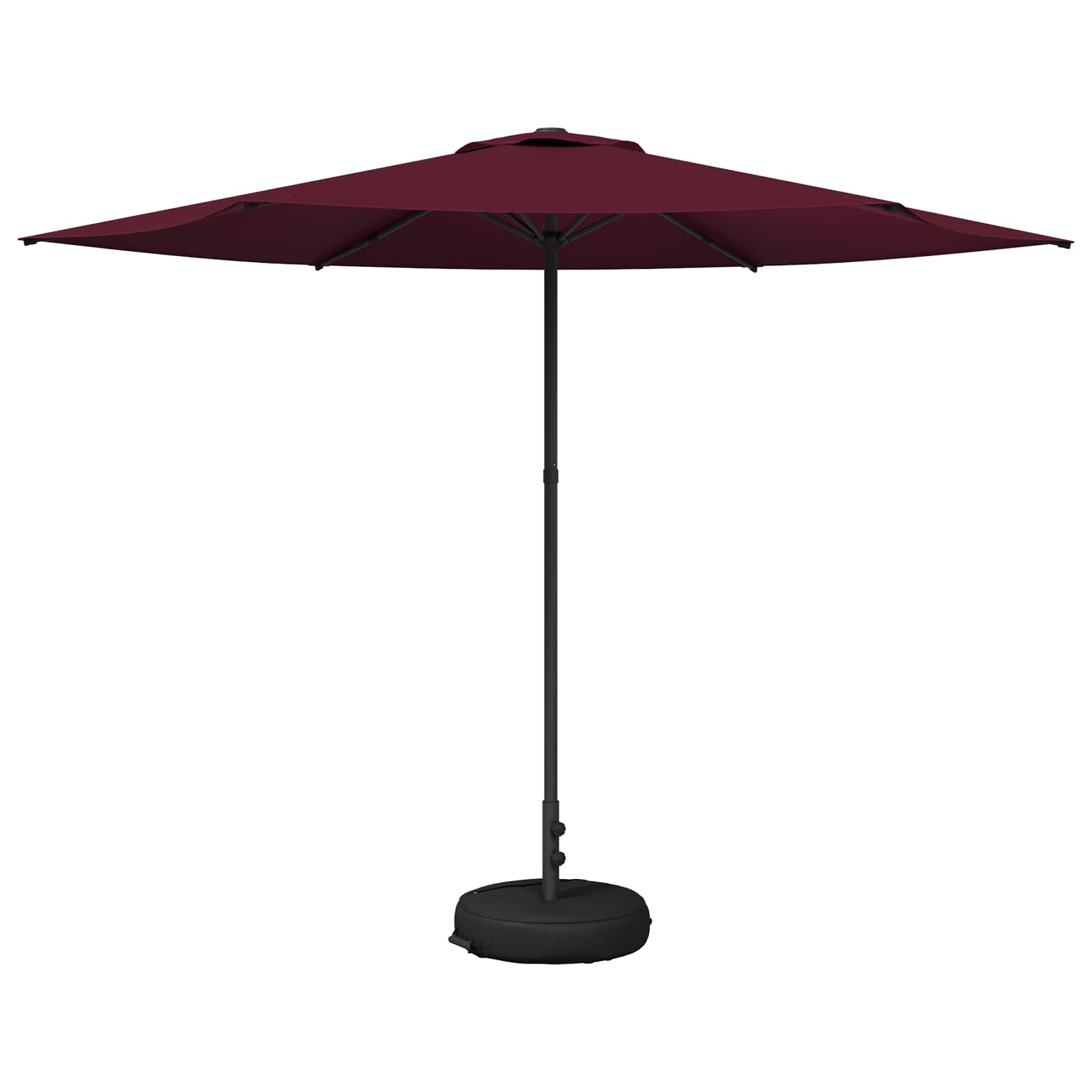 vidaXL Garden Parasol with Base 300 x 300 cm Polyester Rectangular 2