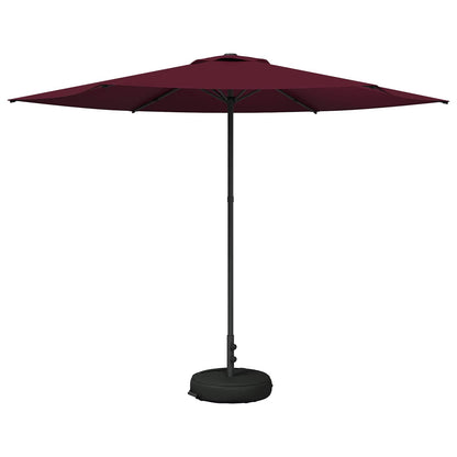 vidaXL Garden Parasol with Base 300 x 300 cm Polyester Rectangular 2