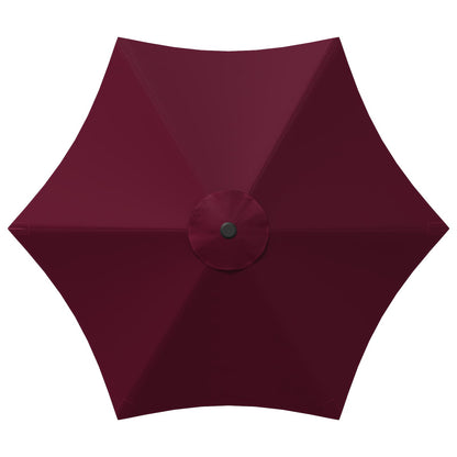 vidaXL Garden Parasol with Base 300 x 300 cm Polyester Rectangular 4