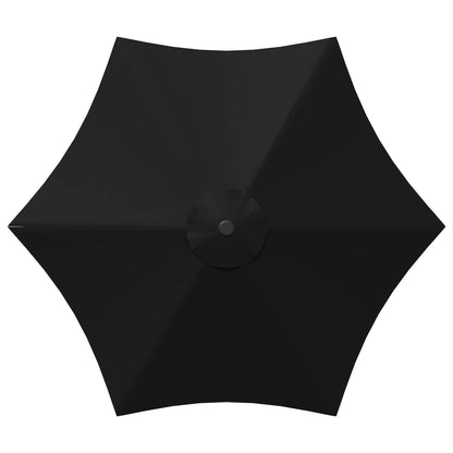 vidaXL Garden Parasol with Base 300 x 300 cm Polyester Rectangular 4
