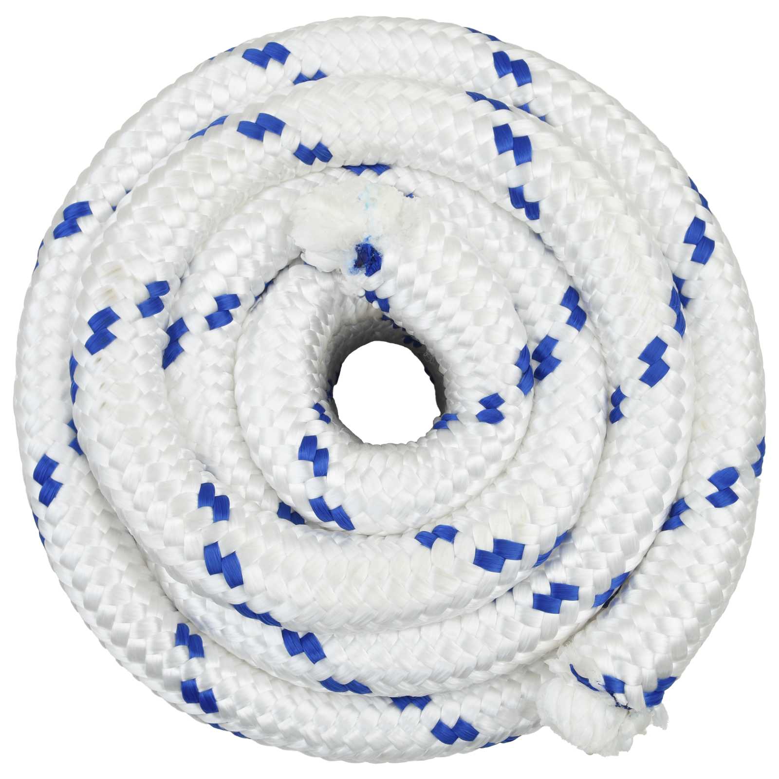 vidaXL Boat Rope 3 mm 25 m White and Blue PP 4