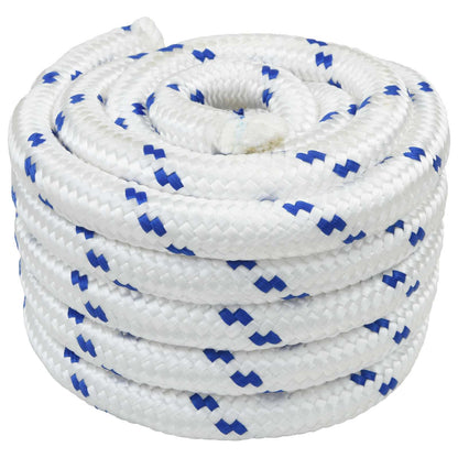 vidaXL Boat Rope 6 mm 5 m White and Blue 1