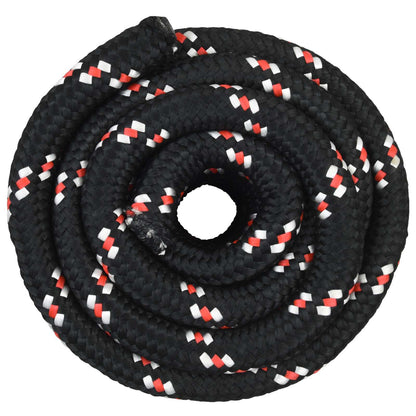 vidaXL Boat Rope 6 mm 5 m Black and Red 4