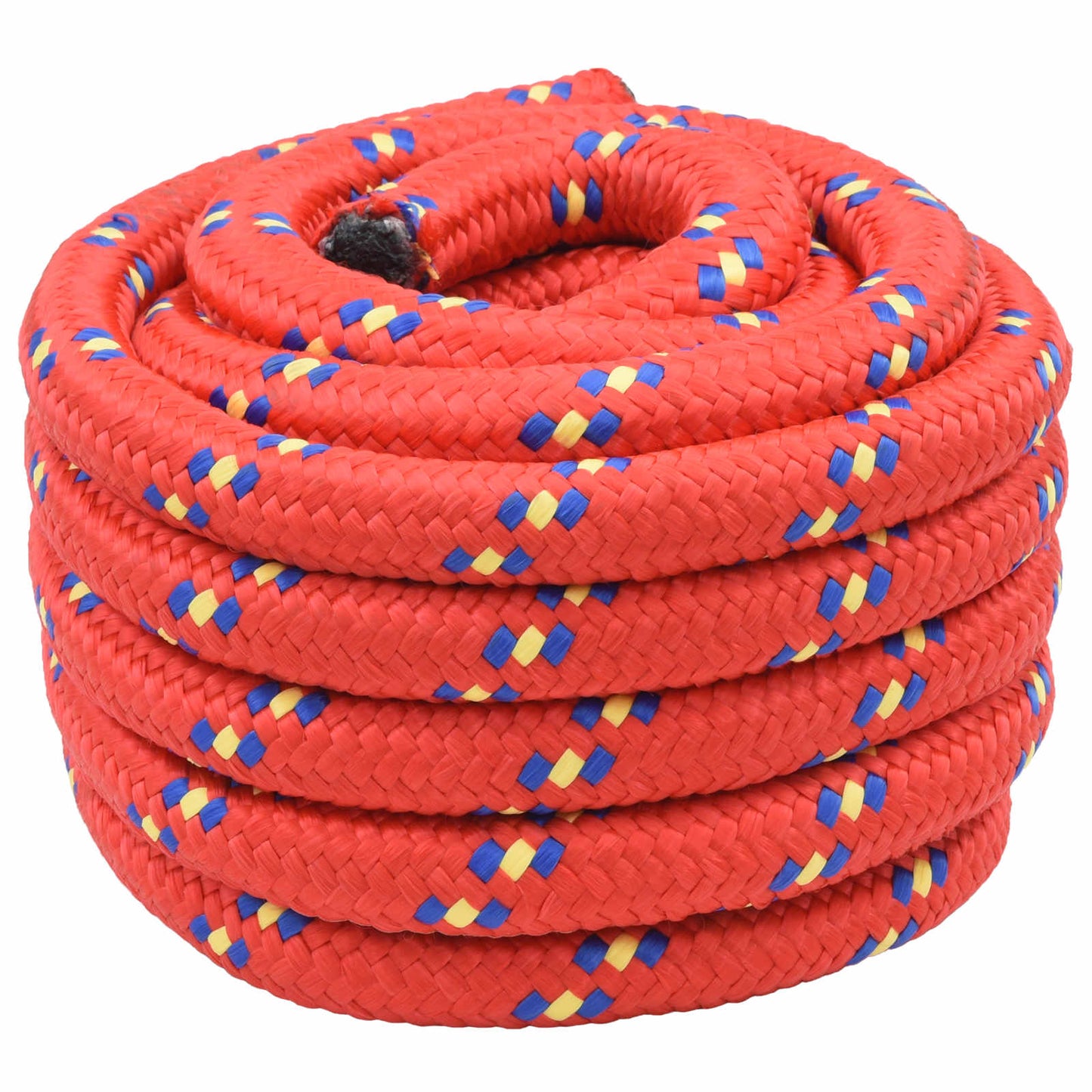 vidaXL Boat Rope 3 mm 25 m Red PP 1