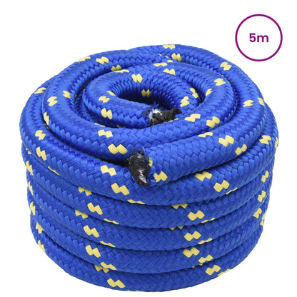 vidaXL Boat Rope 6 mm 5 m Blue 2