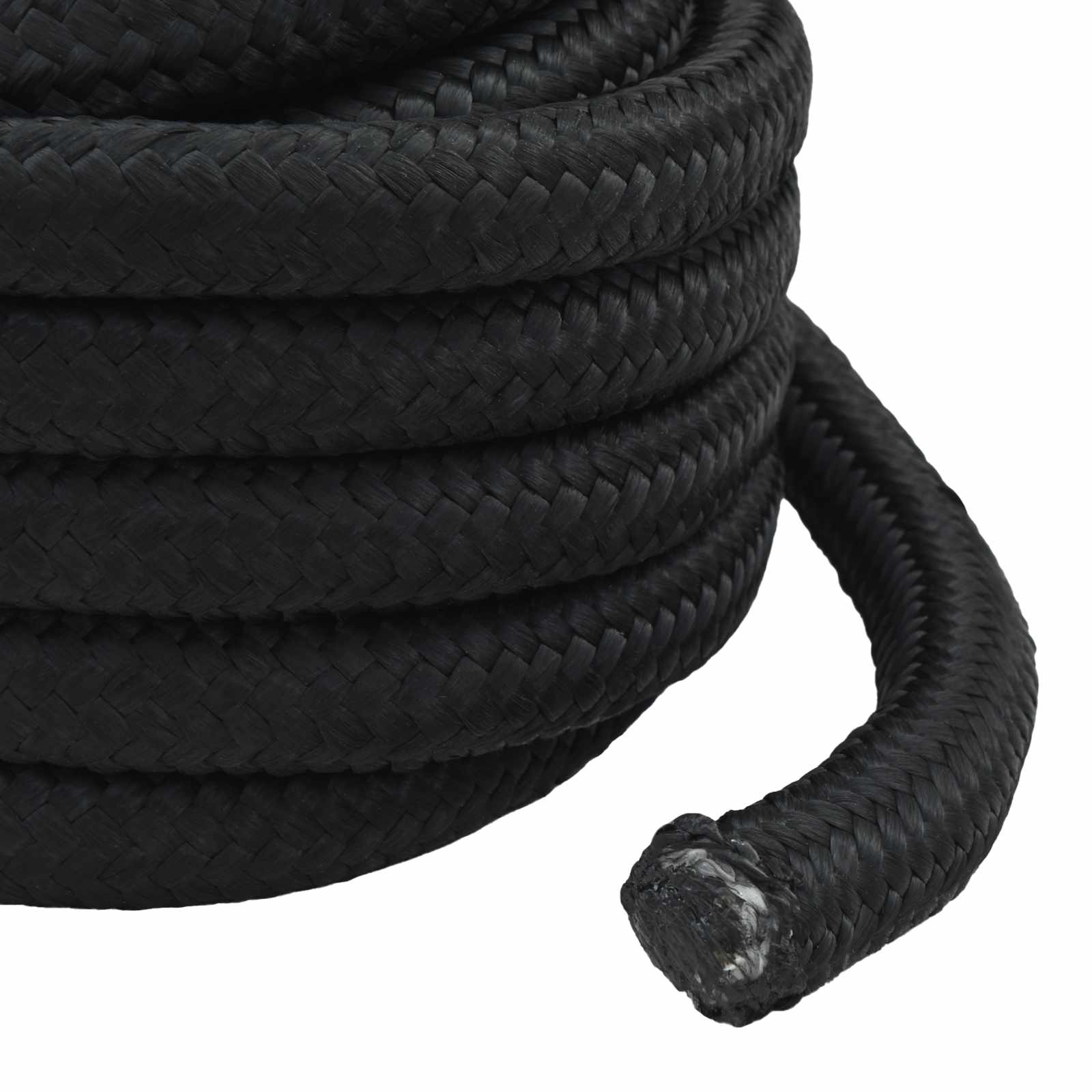 vidaXL Boat Rope 3 mm 25 m Black PP 6