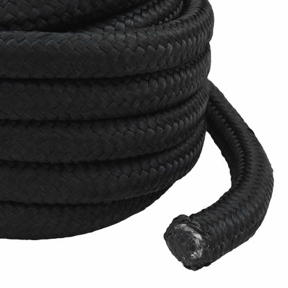 vidaXL Boat Rope 6 mm 5 m Black 6