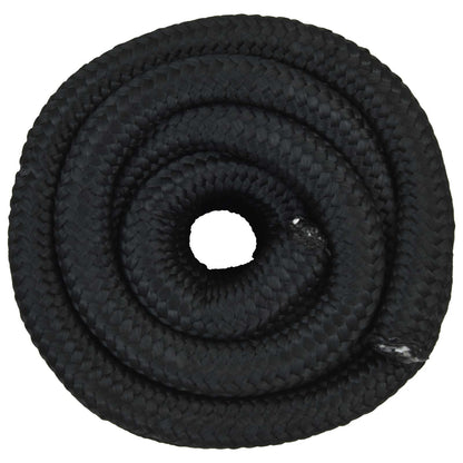 vidaXL Boat Rope 6 mm 5 m Black 4