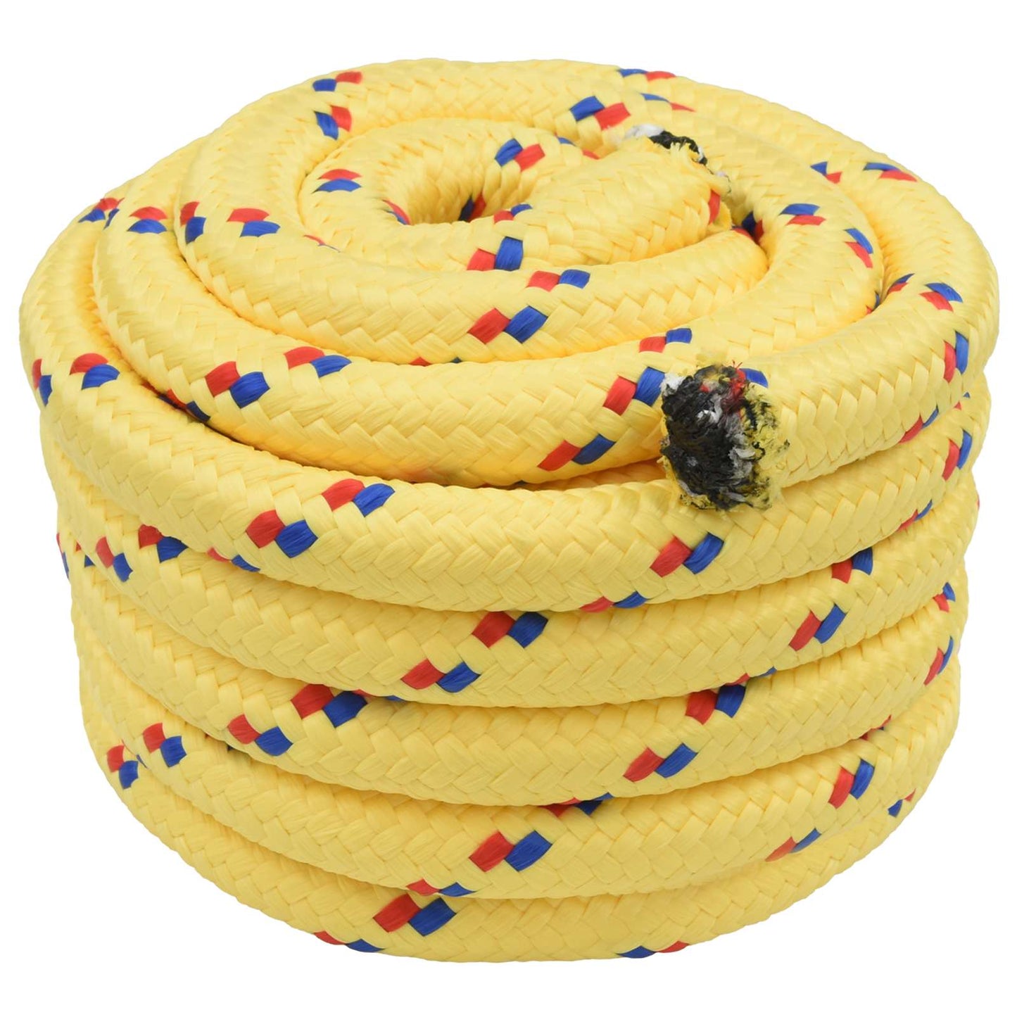 vidaXL Boat Rope 3 mm 25 m Yellow PP 1