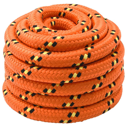 vidaXL Boat Rope 5 mm 10 m Orange 1