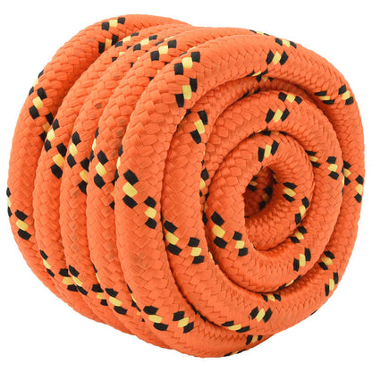 vidaXL Boat Rope 6 mm 5 m Orange 3