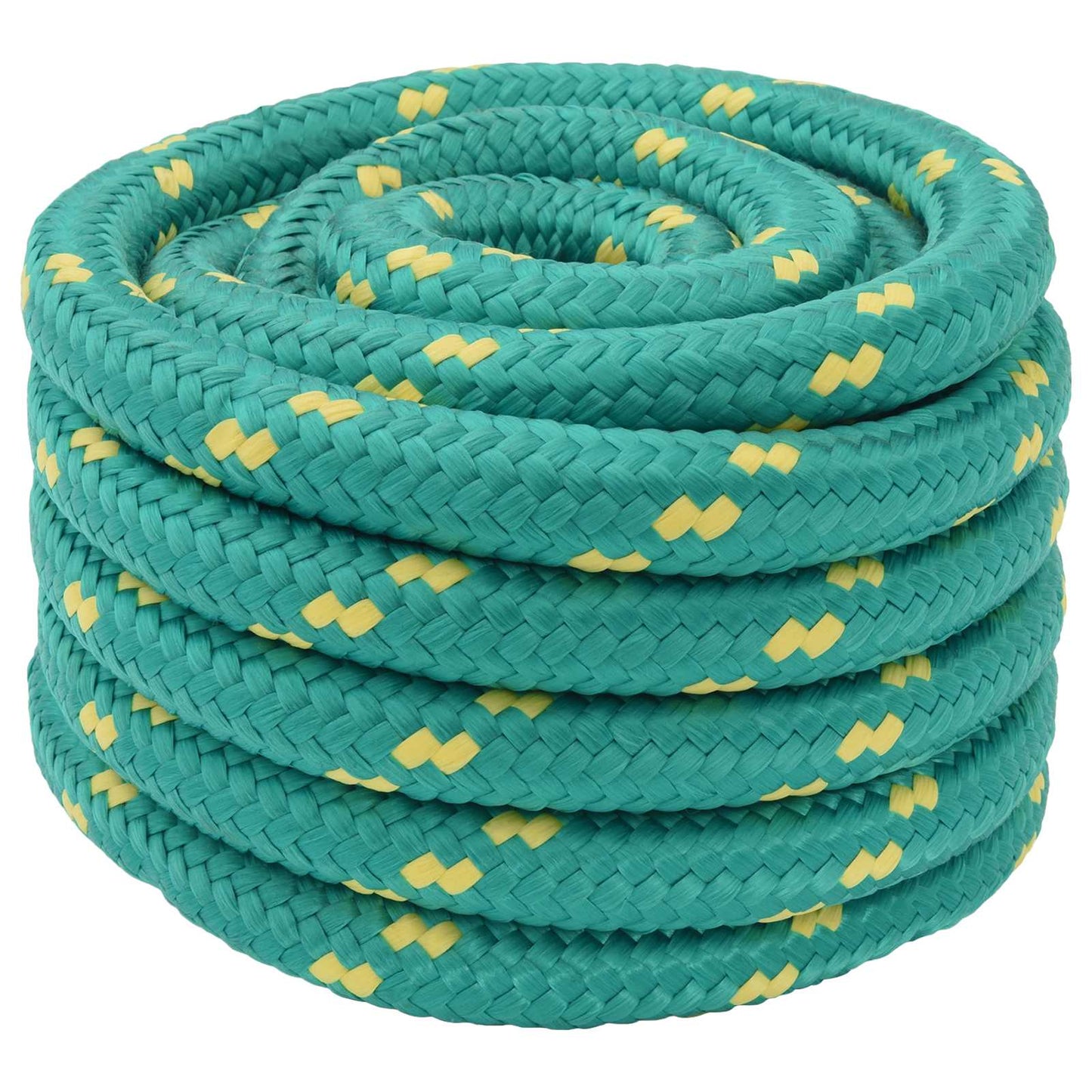 vidaXL Boat Rope 3 mm 25 m Green PP 1
