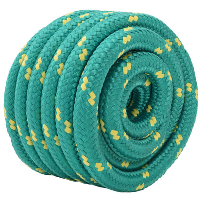 vidaXL Boat Rope 6 mm 5 m Green 3