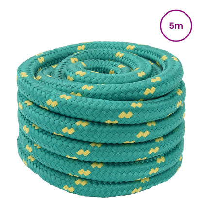 vidaXL Boat Rope 6 mm 5 m Green 2
