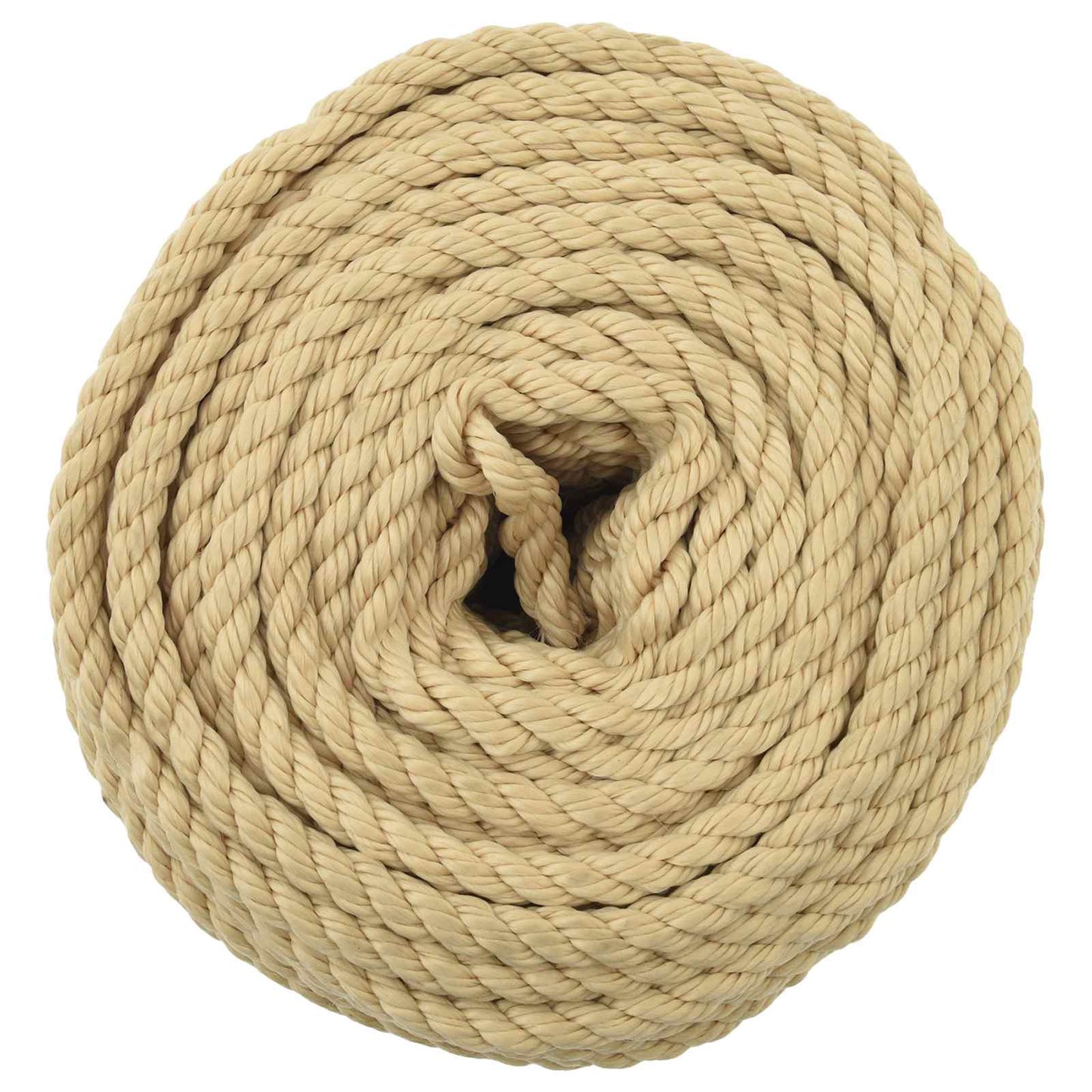 vidaXL Boat Rope 8 mm 250 m Natural 4
