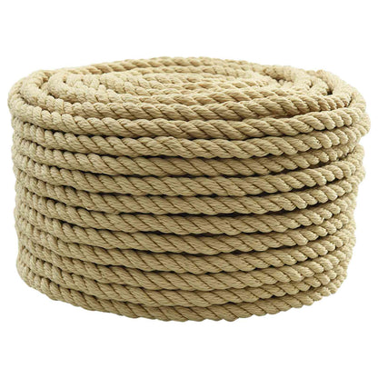 vidaXL Boat Rope 16 mm 50 m Natural 1