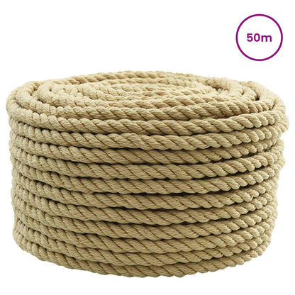 vidaXL Boat Rope 16 mm 50 m Natural 2