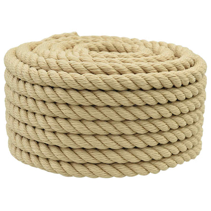 vidaXL Boat Rope 18 mm 50 m Natural 1