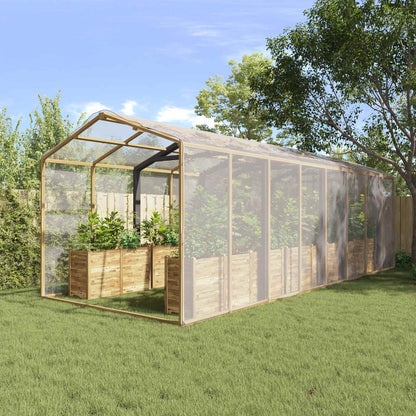 vidaXL Plant Cover Transparent 8 x 8 m PE 1