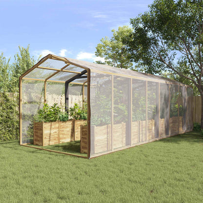 vidaXL Plant Cover Transparent 8 x 8 m PE 1