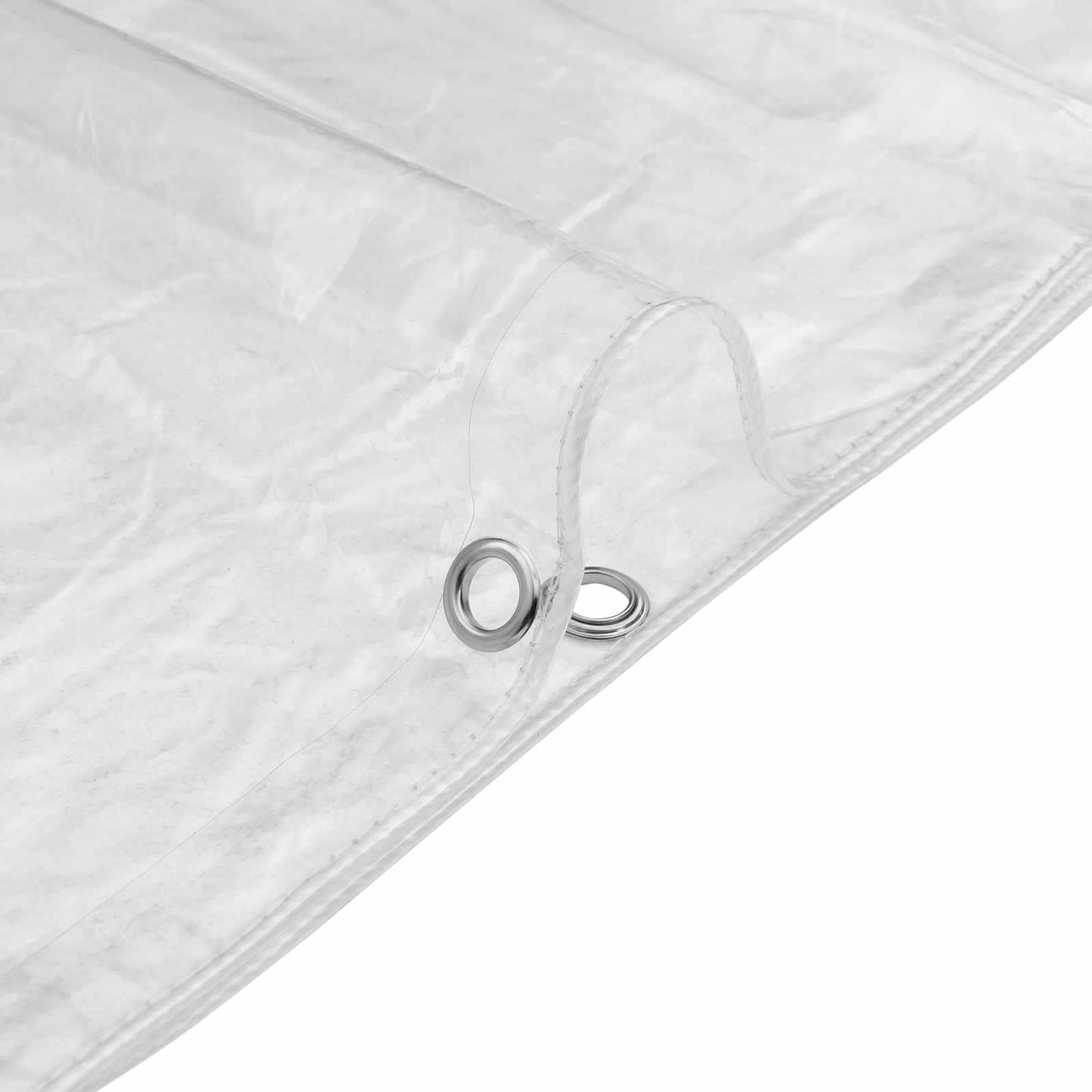 vidaXL Plant Cover Transparent 4 x 4 m PVC 5