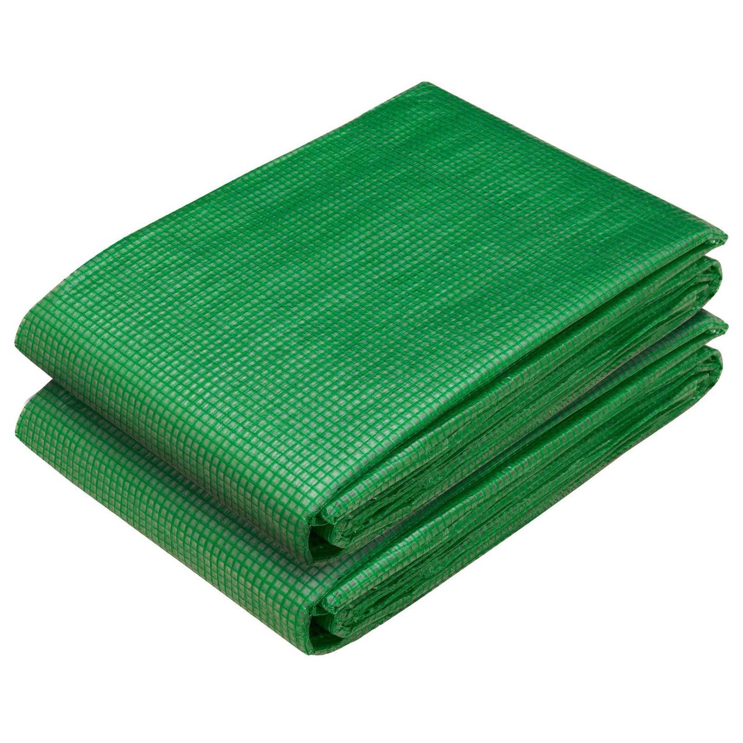 vidaXL Tarpaulin with Eyelets 2 pcs Green 4 x 3 m 260 gsm PE 2