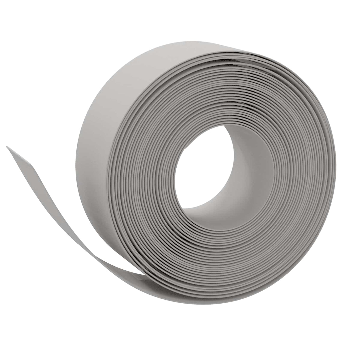 vidaXL Garden Edging 25 m 20 cm PE Grey 2