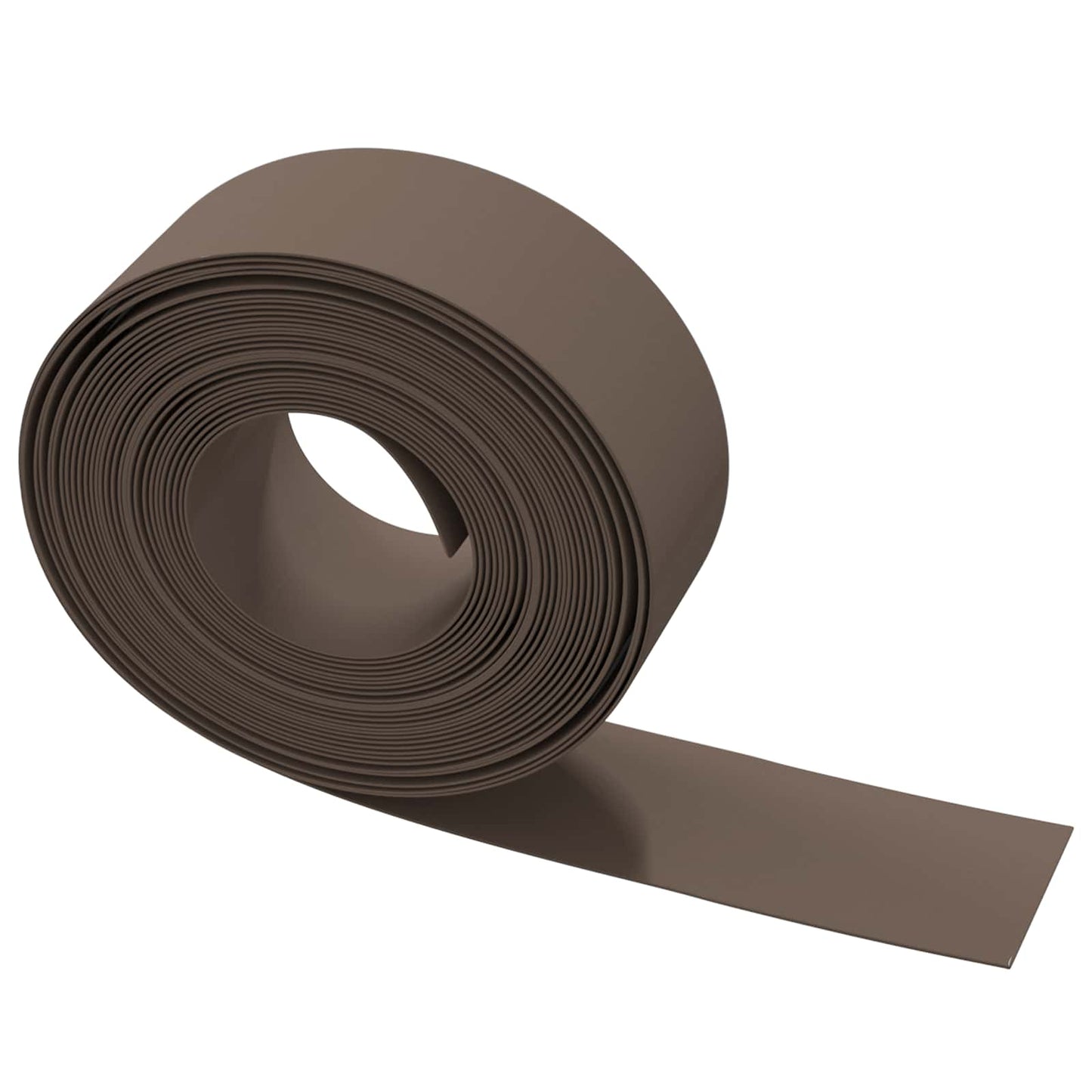 vidaXL Garden Edging 25 m 20 cm PE Brown 3