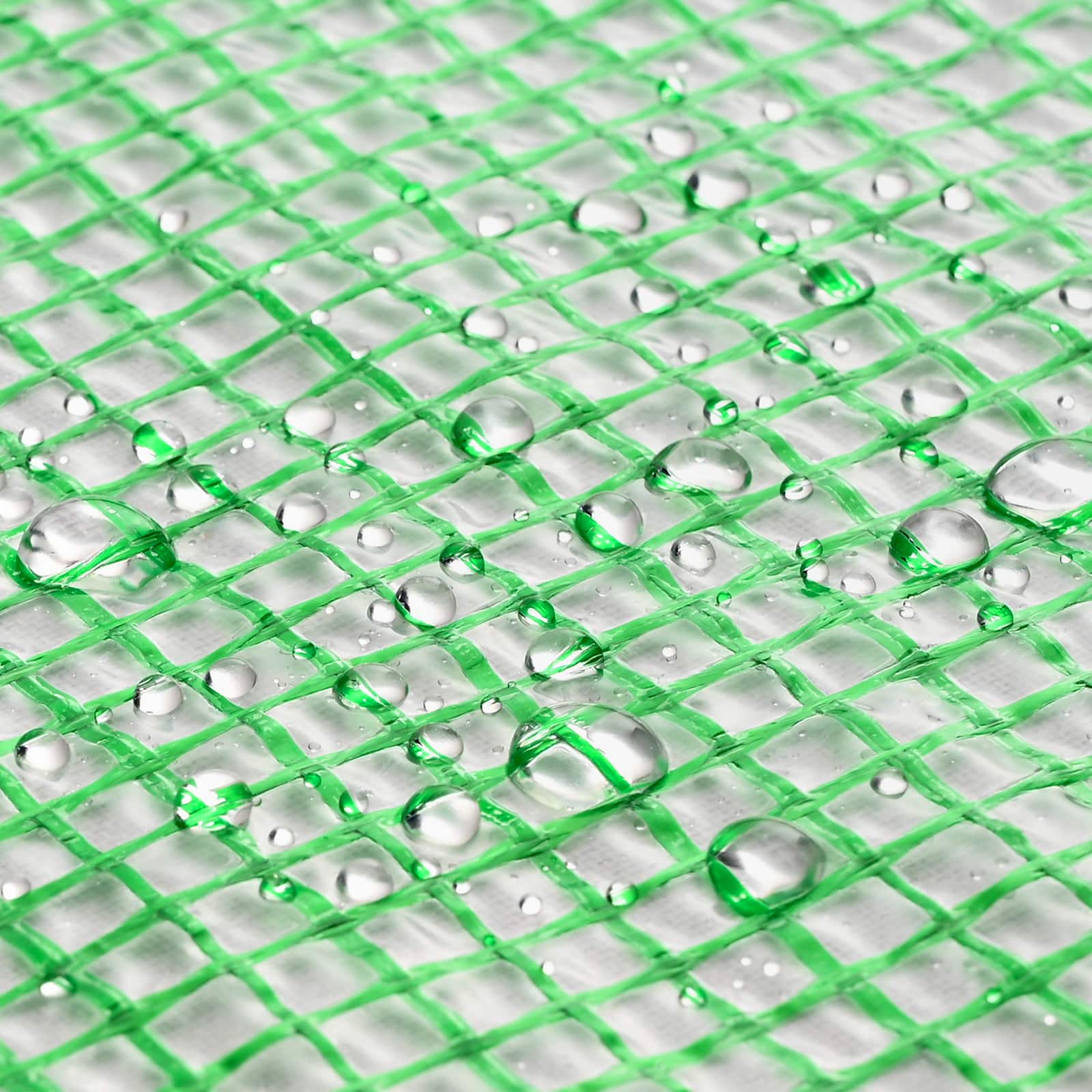vidaXL Tarpaulin with Eyelets Green 8 x 8 m 140 gsm PE 5